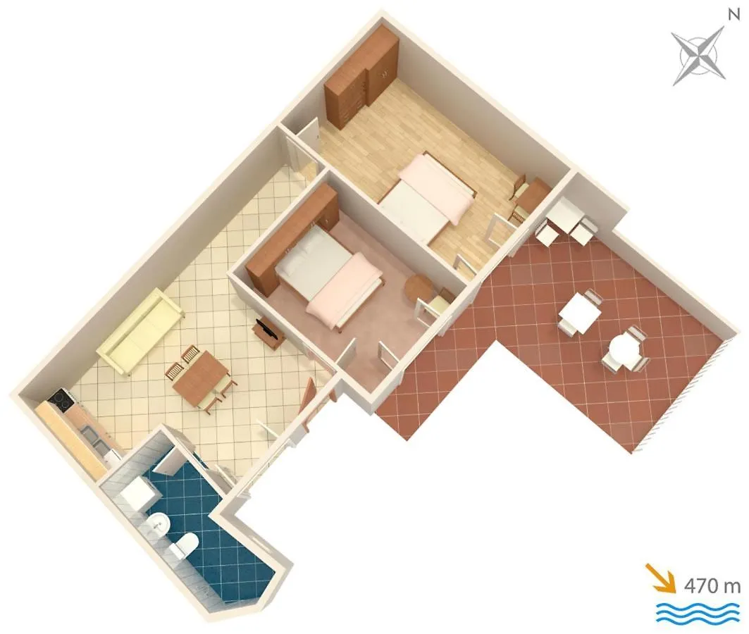 Apartment Opatija 7896A